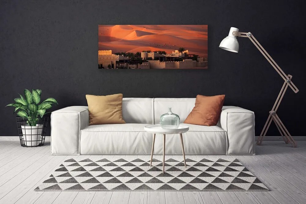 Obraz na płótnie Sylwetka Nowoczesnego Miasta