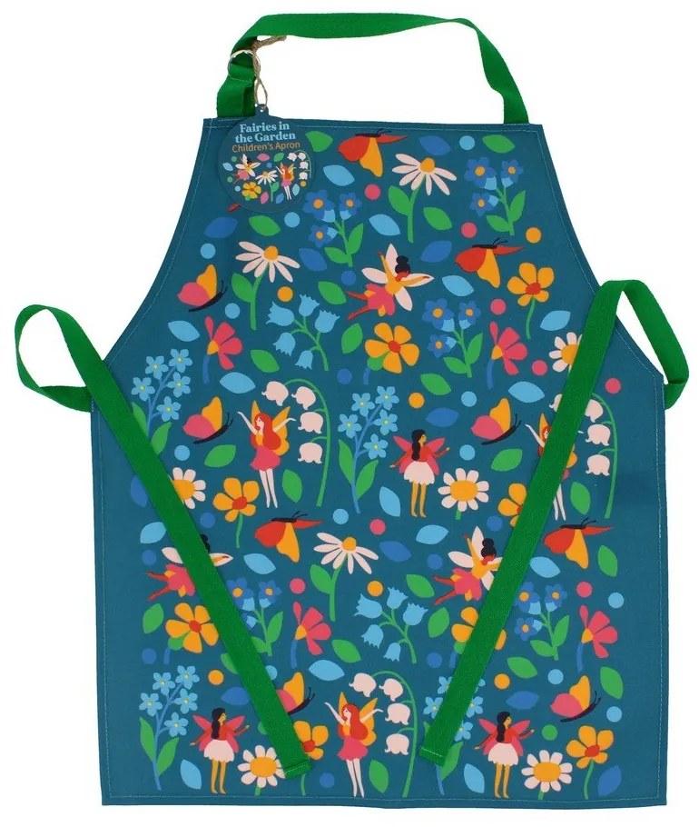Bawełniany fartuszek dziecięcy Fairies in the Garden – Rex London