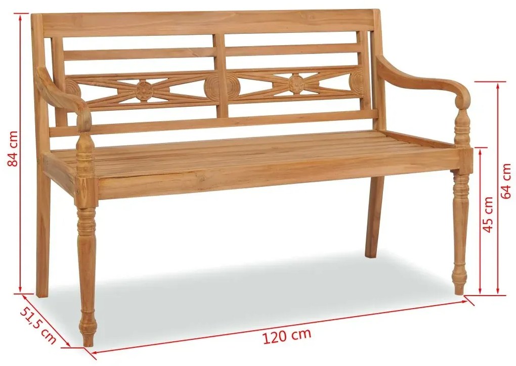 Drewniana ławka ogrodowa N6-M08