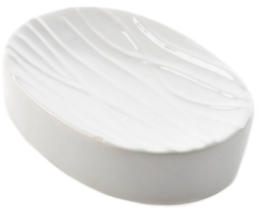 Ceramiczny zestaw akcesoriów łazienkowych WHITE - 4 sztuki w komplecie, ZELLER