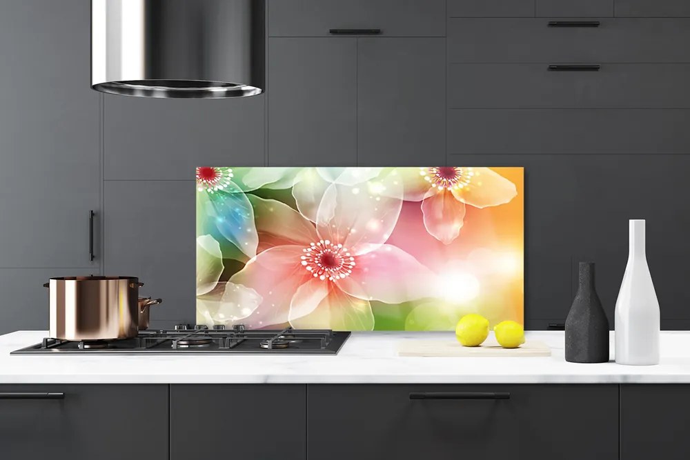 Panel Kuchenny Kwiatowa Impresja Artystyczna