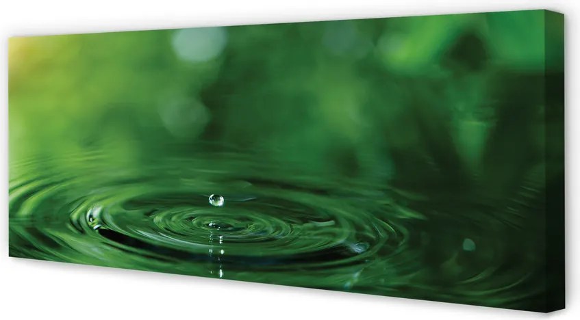 Fotoobraz na płótnie Czysta Kropla w Zbliżeniu