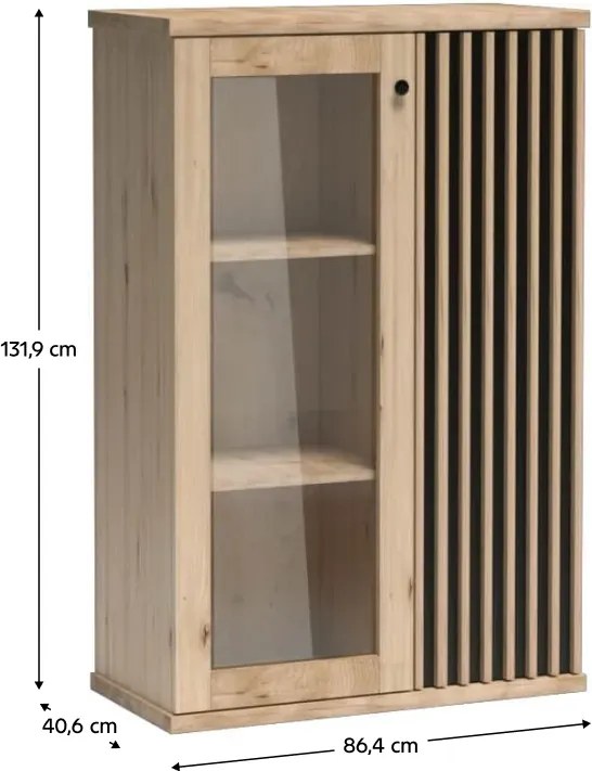 Szafka KOLI C-3, dąb artisan