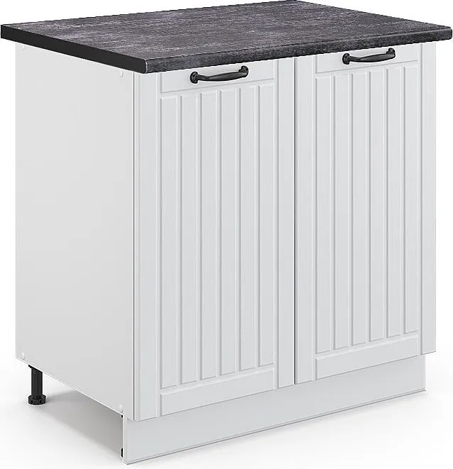 Szafka pod zlew biały domek wiejski 80x60x82 fame-line