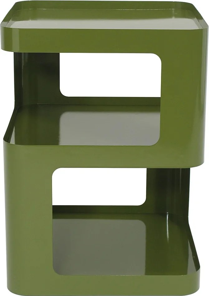 Stolik pomocniczy z metalu - Khaki ADZOR