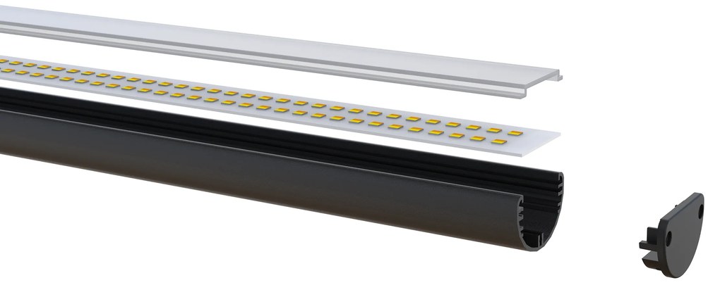 Lampa LED na biurko ALVARO, zacisk, pilot zdalnego sterowania