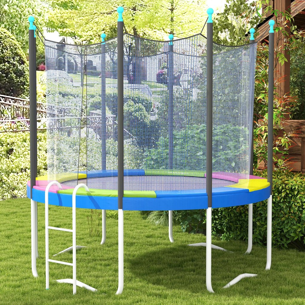 SPORTNOW Zamienny ochraniacz na krawędź trampoliny, wodoodporny, odporny na rozdarcia, Ø244 cm, kolorowy