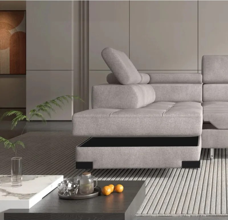 Narożnik EMPORIO L z funkcją spania WERSAL