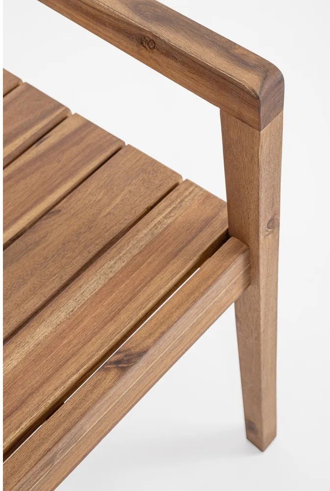 Drewniane krzesło ogrodowe w naturalnym kolorze Rodano – Bizzotto