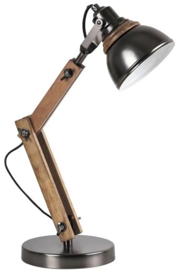 Rabalux 4199 - Lampa stołowa AKSEL 1xE14/15W/230V czarna