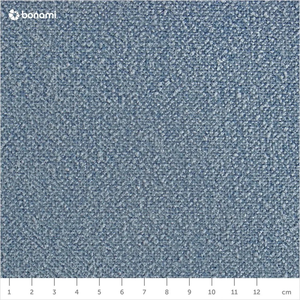 Niebieskie tapicerowane łóżko dwuosobowe ze schowkiem i stelażem 180x200 cm Myra Pillow – Bonami Selection