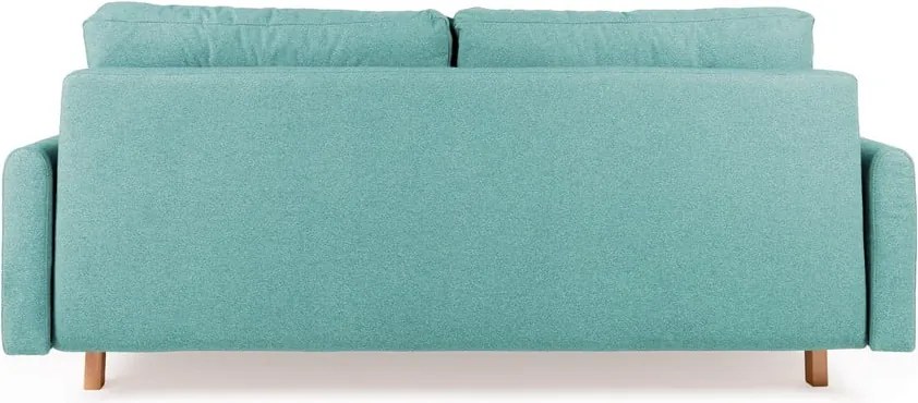 Turkusowa sofa rozkładana Bonami Selection Pop