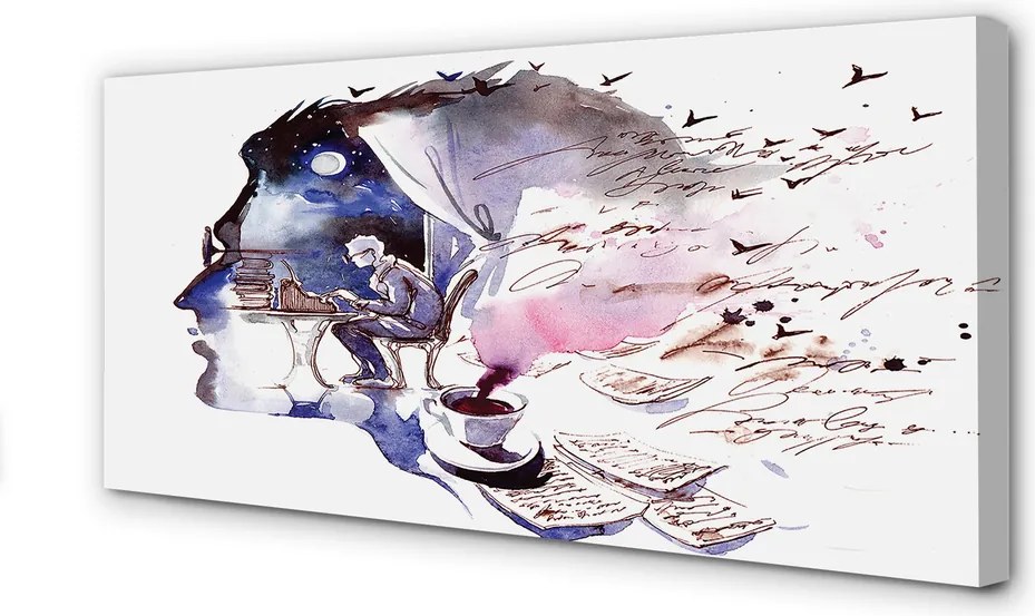 Zdjęcie na płótnie Obraz Twarzy Człowieka