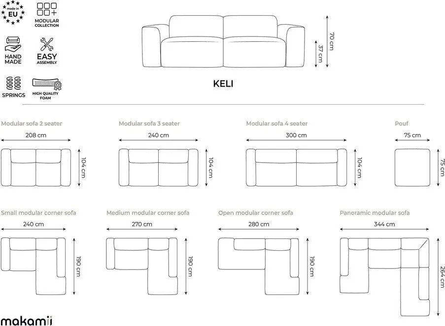 Zielony podnóżek Keli – Makamii