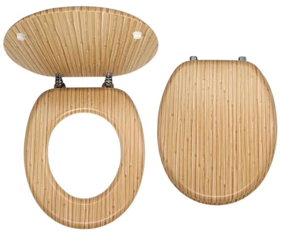 FERRO - Deska sedesowa MDF/dekor bambusowy