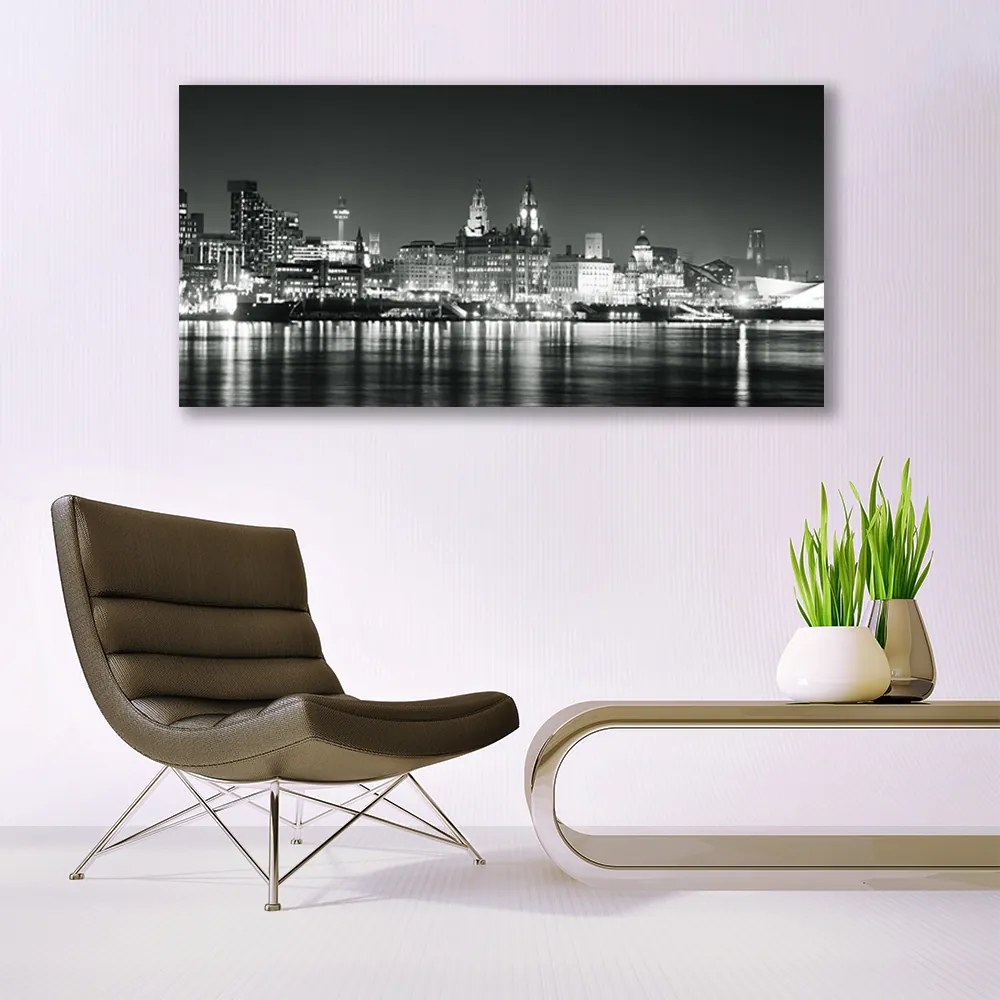 Obraz na płótnie Architektura Portowego Miasta