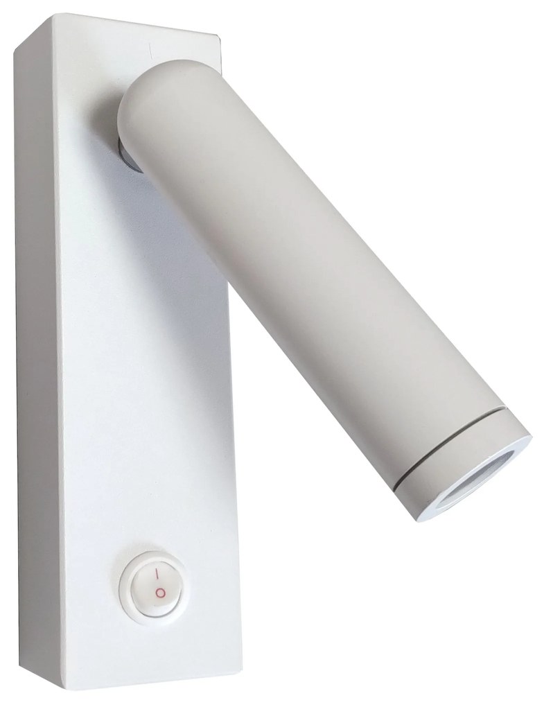 Kinkiet lampa wisząca LED punktowa metalowa AT82-1KL-White