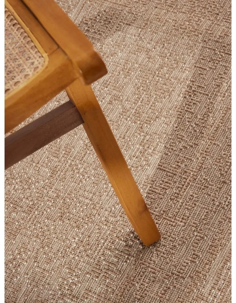 Chodnik odpowiedni na zewnątrz w beżowo-śmietankowym kolorze 80x250 cm Duet Kona – NORTHRUGS