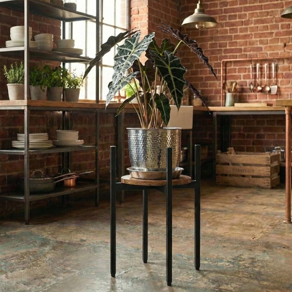 Wysoki stojak na kwiaty LUM, Ø 32 x 60 cm