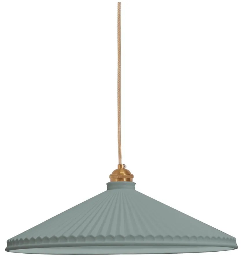 Zielona lampa wisząca SULION Elena, wys. 150 cm