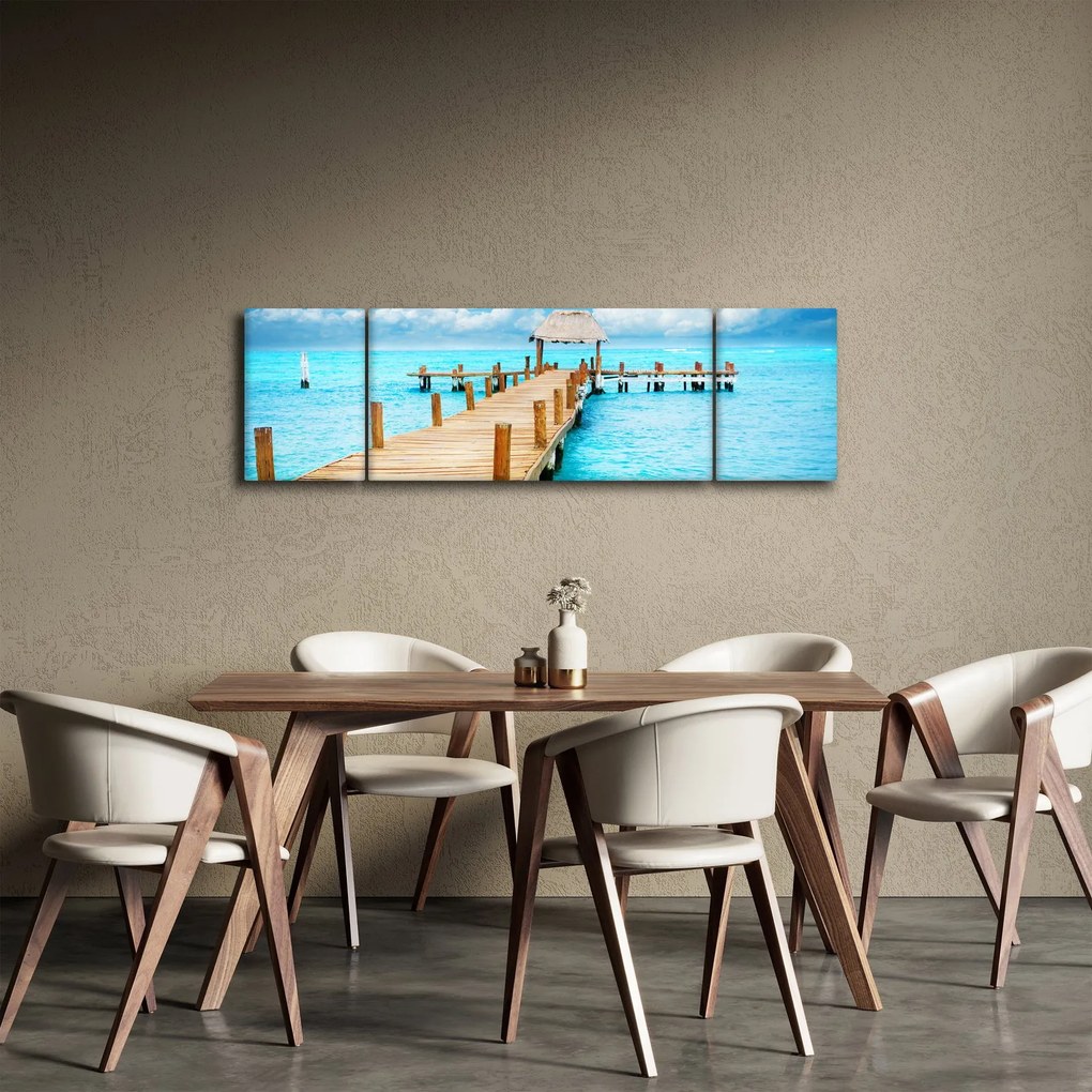 Obraz - Molo (170x50 cm)