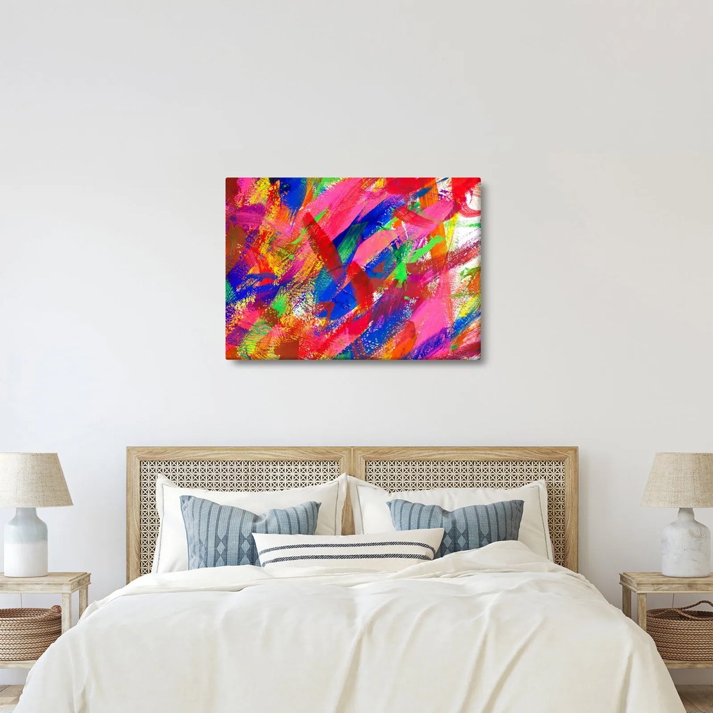 Obraz - Kolorowa abstrakcja (70x50 cm)