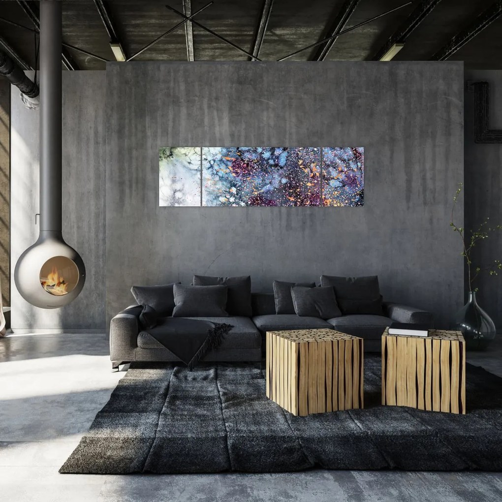 Obraz - Abstrakcja (170x50 cm)