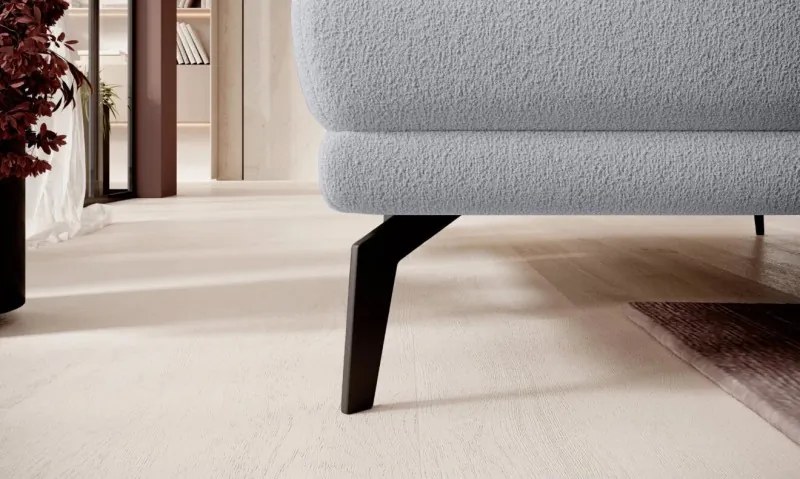 Narożnik GIOTTO L Prawostronnyelektryczna regulacja siedziska tkanina PERFECT HARMONY 80 WERSAL