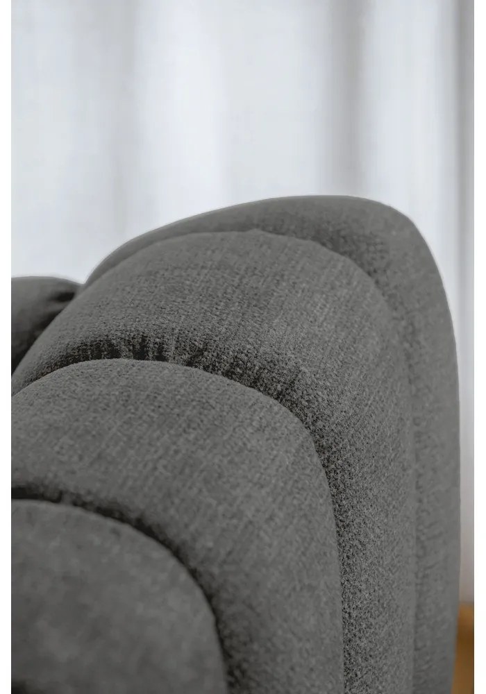 Szary narożnik (prawostronny/w kształcie litery U) Shell – Miuform