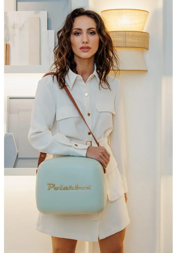 Szarozielony pojemnik chłodzący 6 l Classic Gold – Polarbox