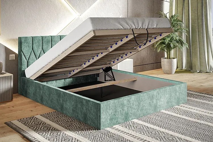 Tapicerowane łóżko 140x200 L3-B85