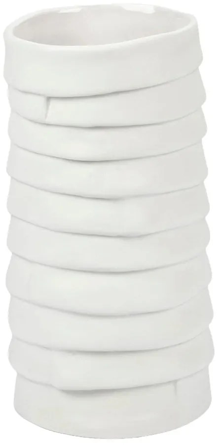 Biały porcelanowy wazon Ribbon – Mette Ditmer Denmark