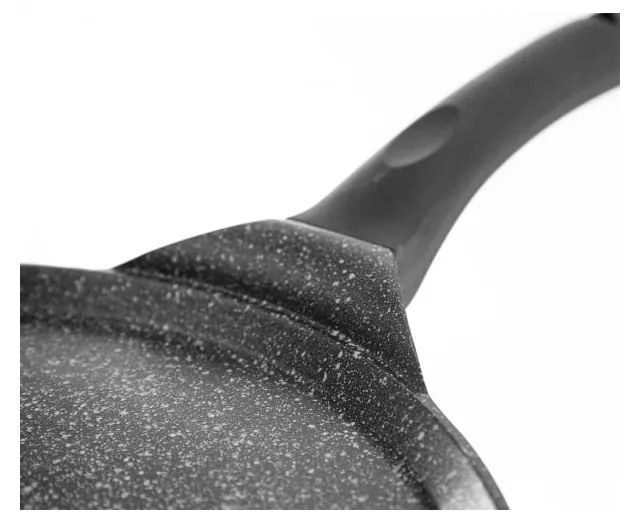 Patelnia do naleśników z nieprzywierającego aluminium Pfluon Granit Orion Grande, ⌀ 27 cm