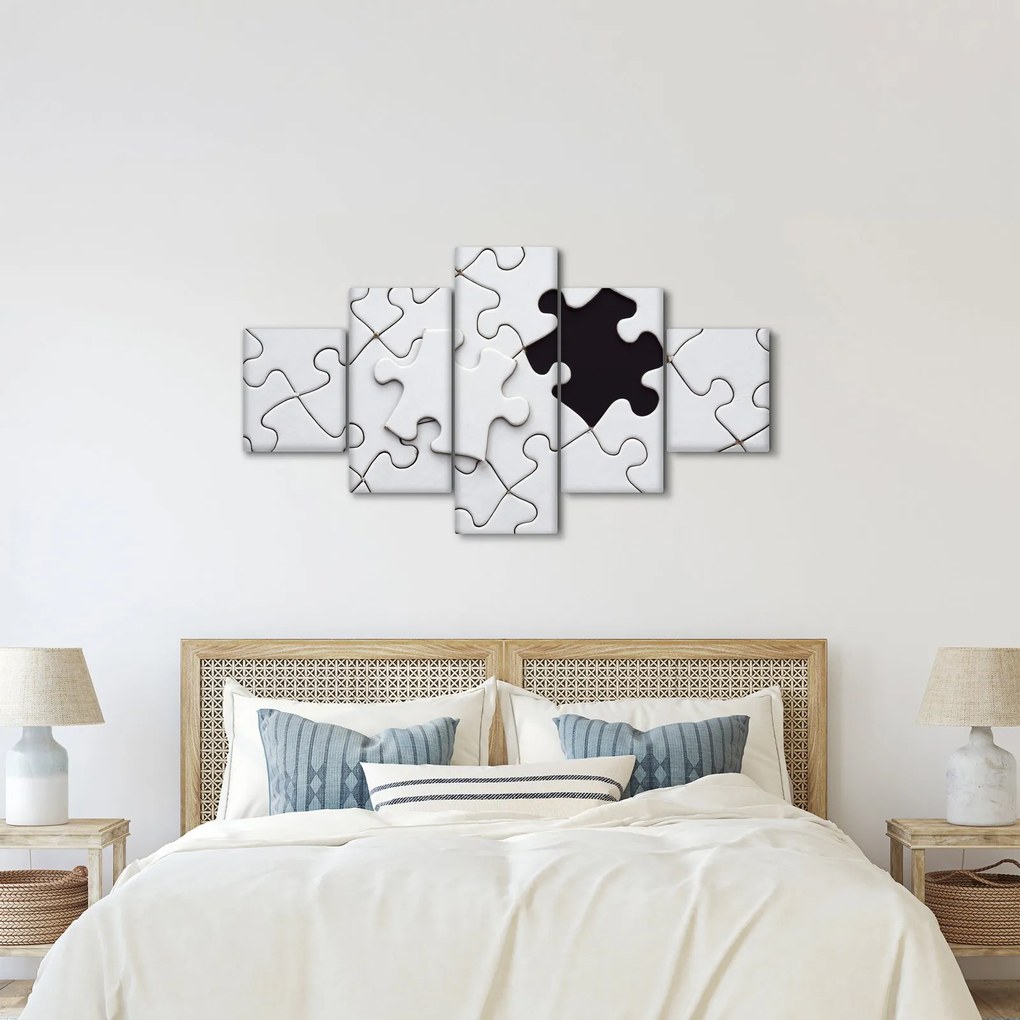 Obraz puzzli (125x70 cm)