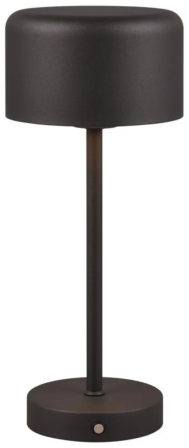 Lampa stołowa LED w kolorze matowej czerni ze ściemniaczem (wys. 30 cm) Jeff – Trio