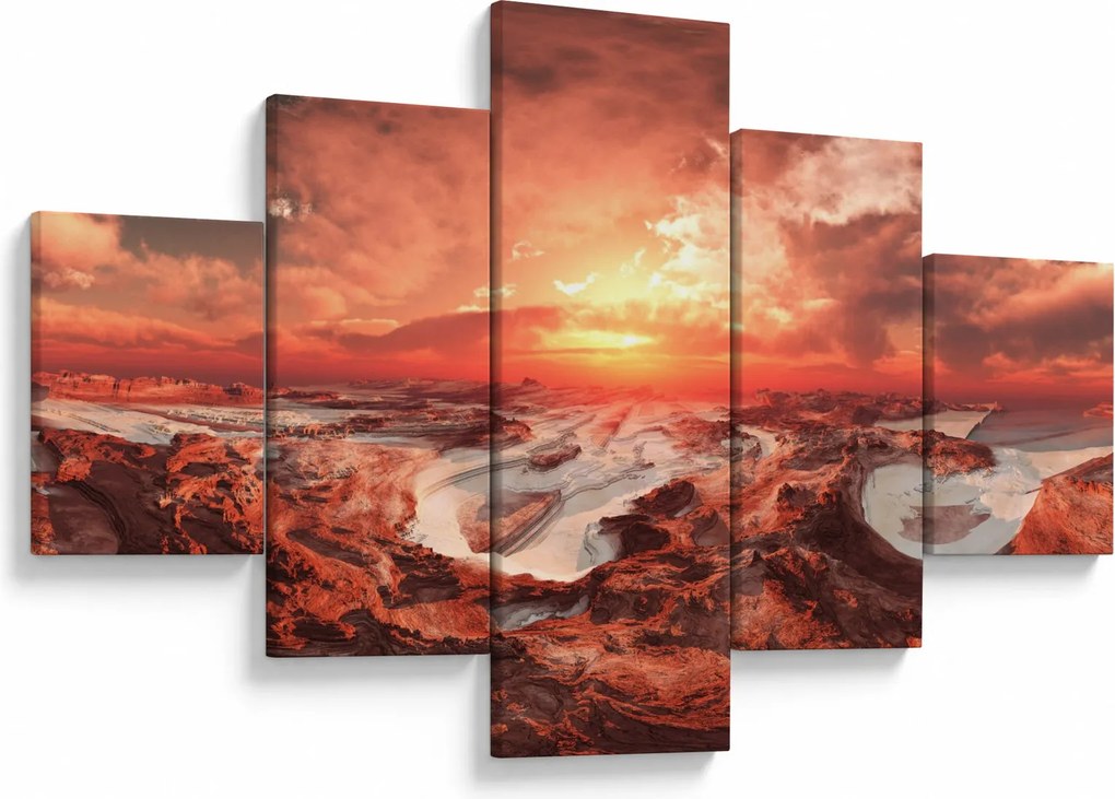 Obraz - Mars (125x70 cm)