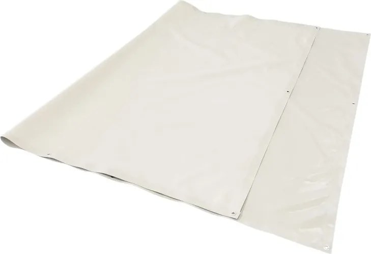 JAGO Plandeka 650 g/m², aluminiowe oczka, szara, 3 × 6 m