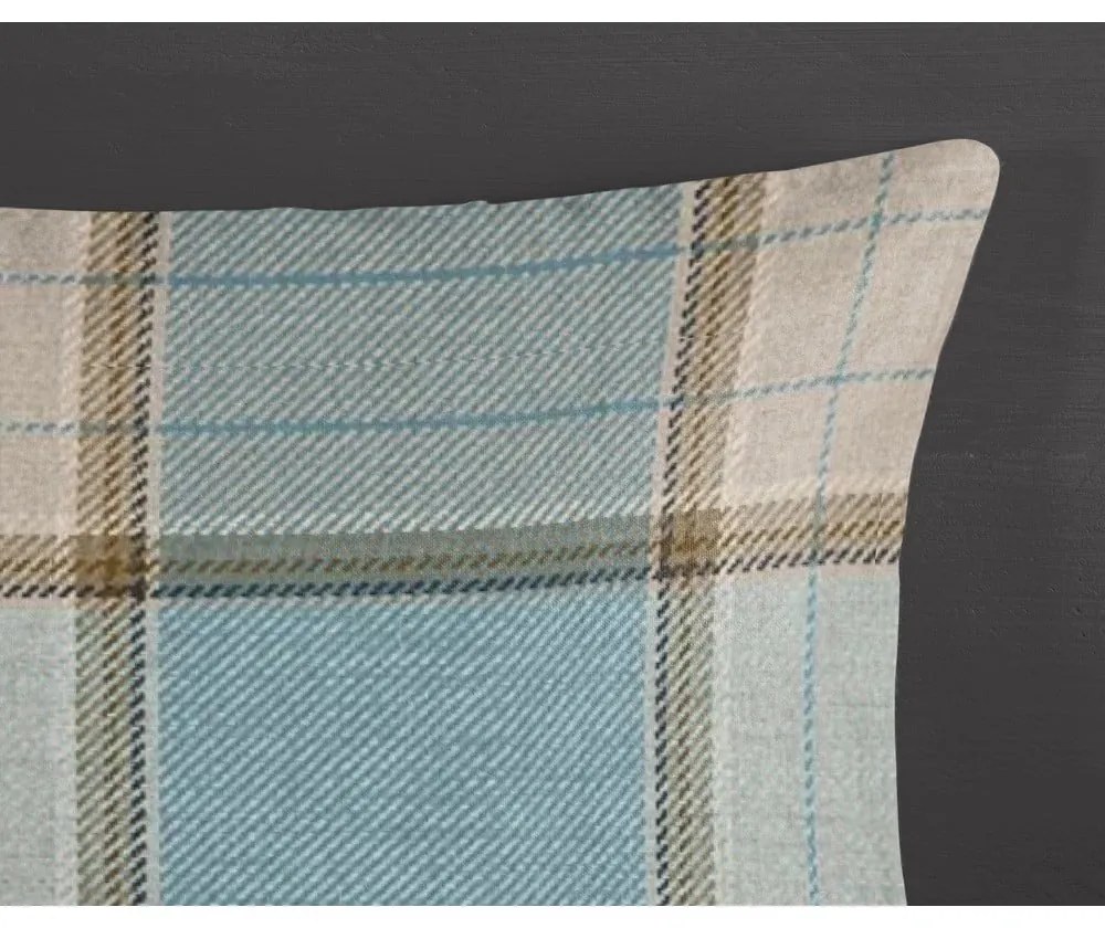 Niebieska flanelowa pościel dwuosobowa 200x220 cm Jacco – Good Morning