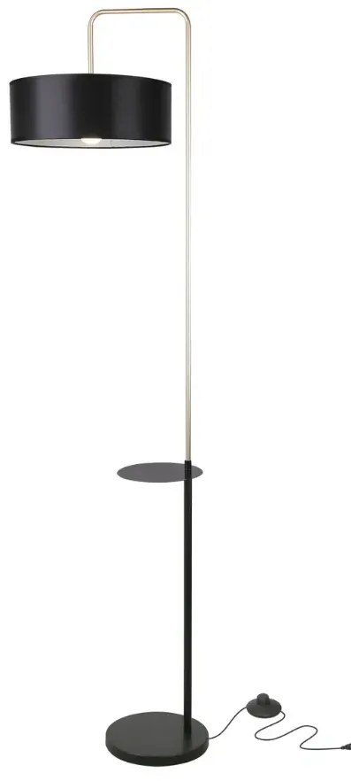 Czarno złota podłogowa lampa G8-P93