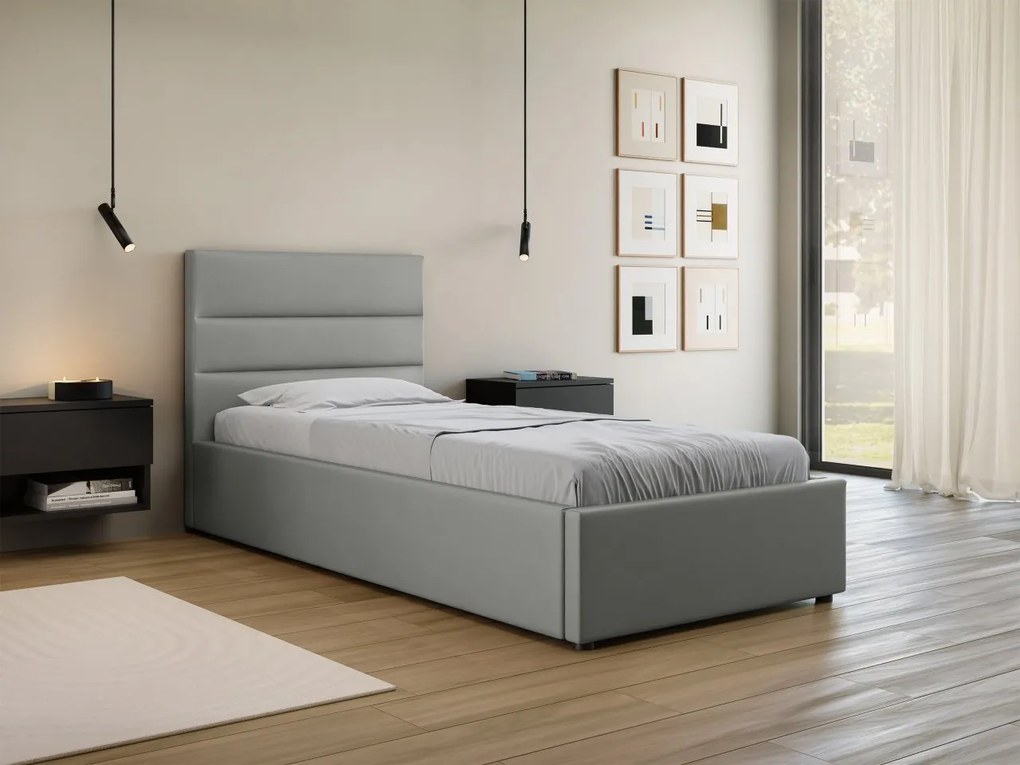 Łóżko tapicerowane 1-osobowe Izykos 8040 Single