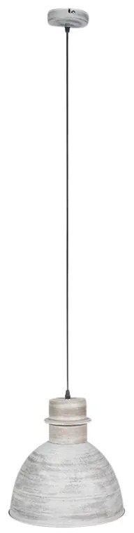 Inteligentna lampa wisząca szara 30 cm w komplecie z żarówką A60 z Wi-Fi - Dory Nowoczesny Oswietlenie wewnetrzne