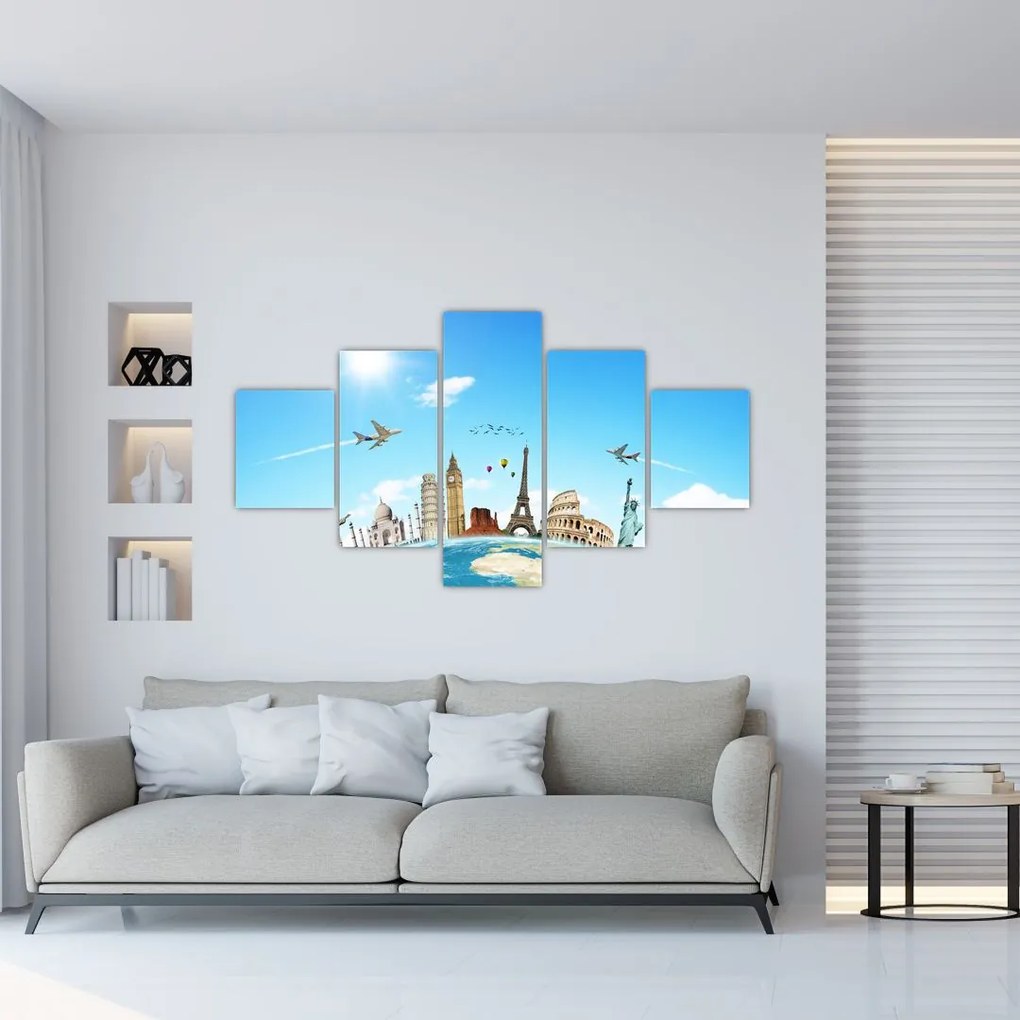 Obraz - Podróże (125x70 cm)