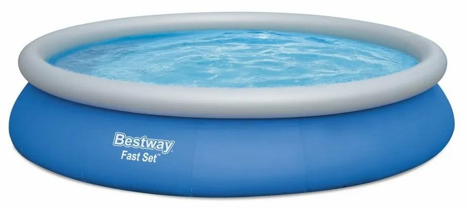 Bestway Basen dmuchany Fast Set, śr. 457 cm, wys. 84 cm