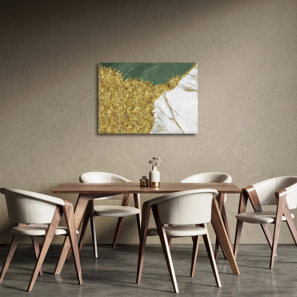 Obraz - Zielony marmur N⁰2 (70x50 cm)