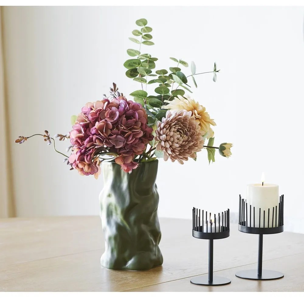 Zielony ceramiczny wazon (wysokość 25,5 cm) Lika – House Nordic