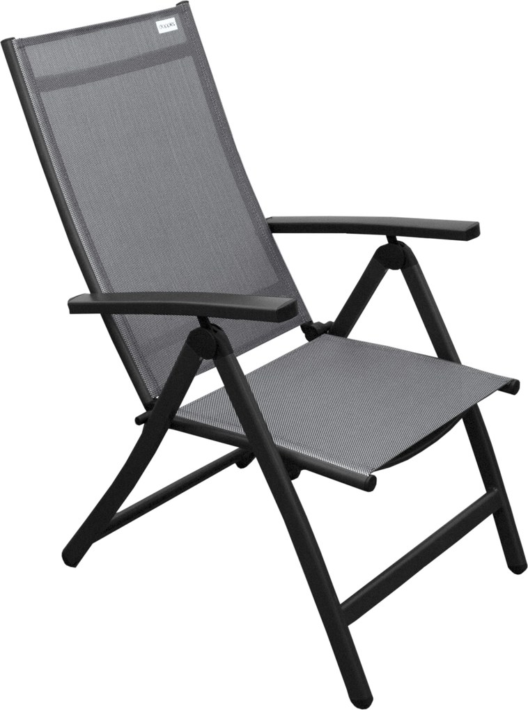 Doppler PICASO ACTIVE szary – ogrodowy zestaw aluminiowy 4+1