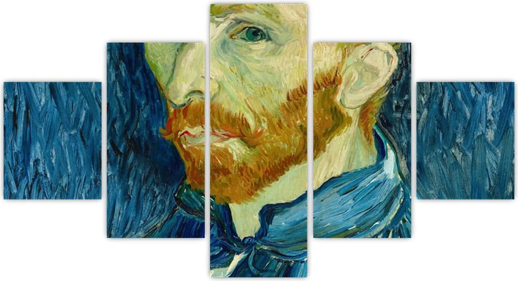 Obraz - Vincent van Gogh, Self-Portrait, reprodukcje (125x70 cm)