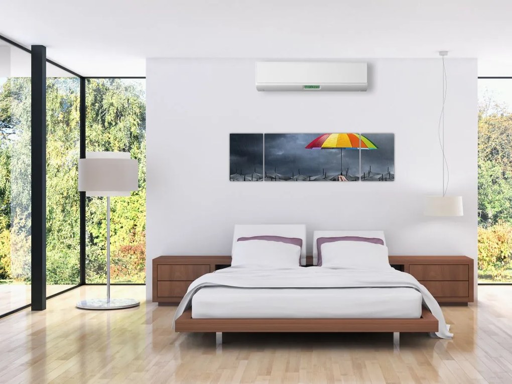 Obraz - Parasole (170x50 cm)