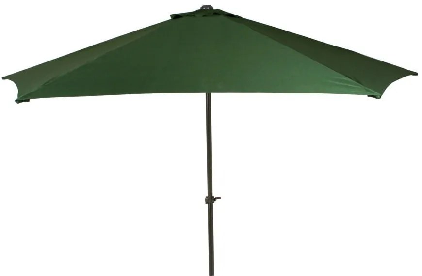Ciemnozielony parasol ogrodowy 295x295 cm – Garden Pleasure