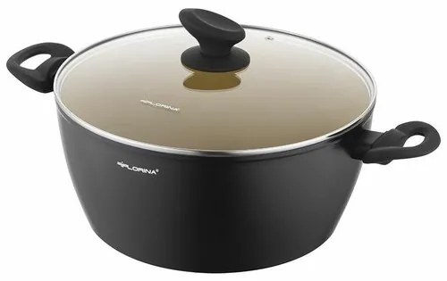 Florina Aluminiowy garnek z pokrywką AmVegan byMateusz Gessler, 26 cm, 4,8 l, śred. 26 cm